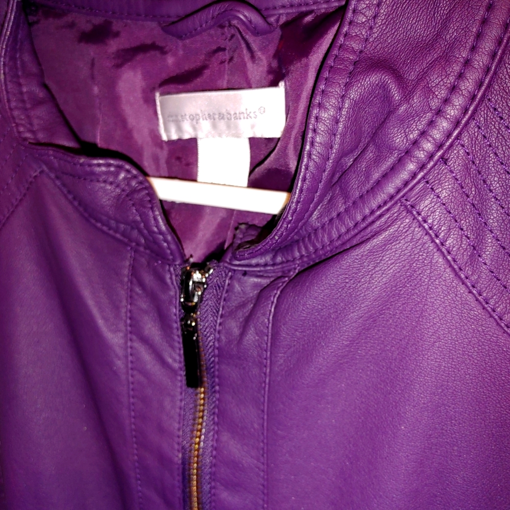 Women  leather jacket